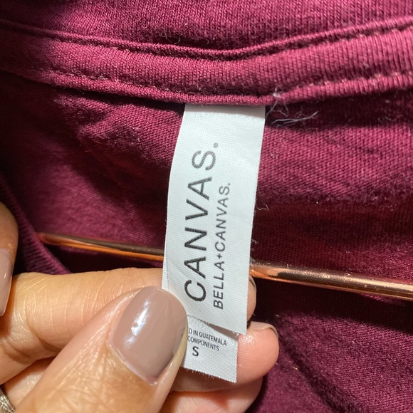 Mommy and me fall matching pumpkin spice shirts small and 2T maroon color - Picture 7 of 13